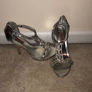 Silver Diamond Heel